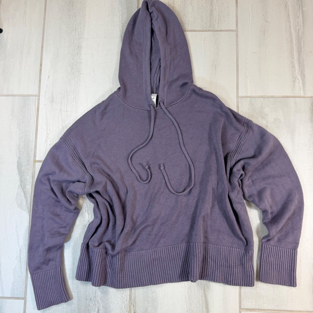Lululemon Double Knit Sweater Hoodie Dusky Lavender XL/XXL